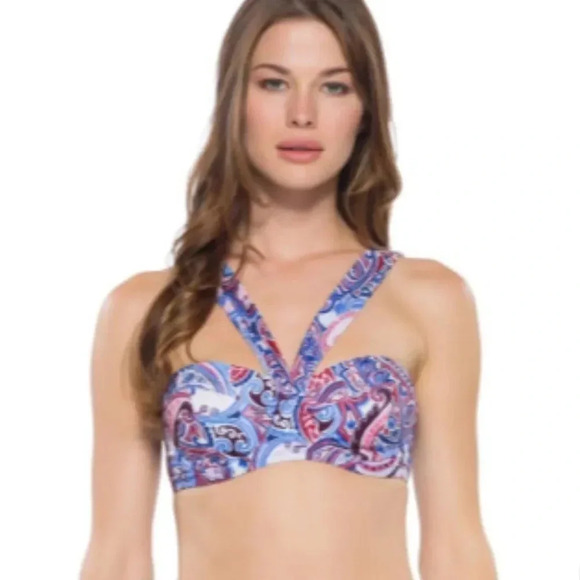 Becca By Rebecca Reversible Wrap Bikini set Medium - Picture 4 of 12